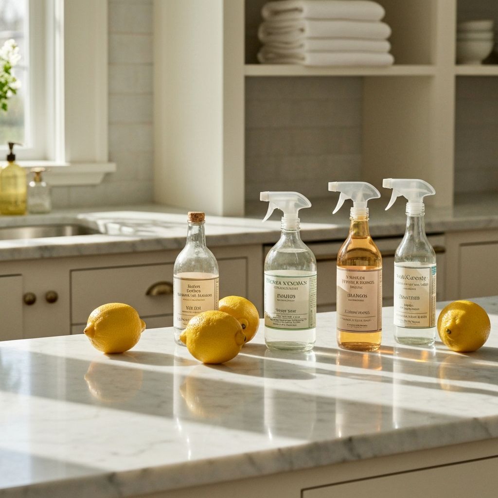 Eco-friendly cleaning supplies